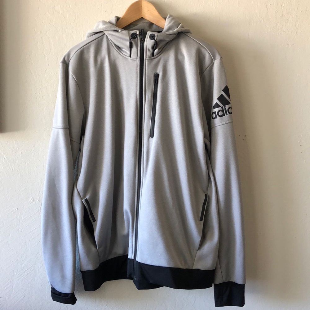 Adidas track jacket sz lrg